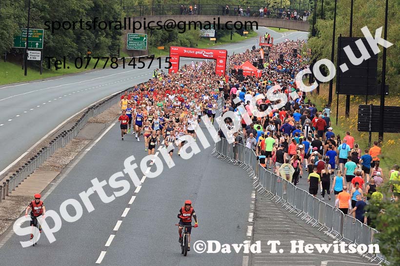 The 2024 Great North 10k Road Race, Newcastle.  Photo: David T. Hewitson/Sports for All Pics
